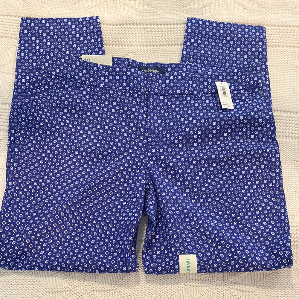 Old Navy Blue Polka Dot Leggings